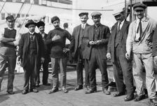 On MARTHA WASHINGTON going to Balkan War, 1912. Creator: Bain News Service