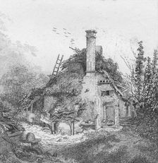 On Merrow Common, Surrey 1797. Artist: John Thomas Smith