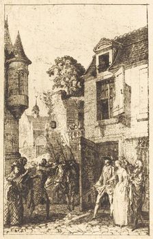 On ne s'avise jamais de tout, 1761. Creator: Gabriel de Saint-Aubin