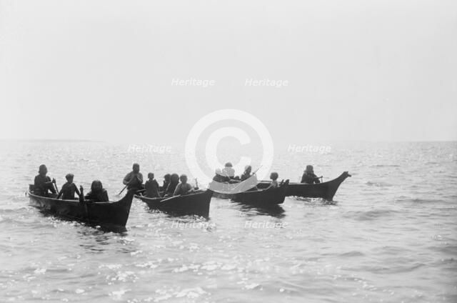 On Shoalwater Bay, c1913. Creator: Edward Sheriff Curtis.
