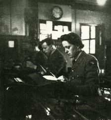On Signals Duty c1943. Creator: Cecil Beaton