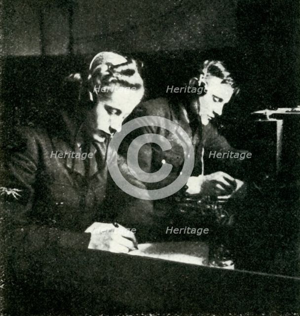 'On Signals Duty', c1943. Creator: Cecil Beaton.