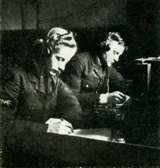 On Signals Duty c1943. Creator: Cecil Beaton