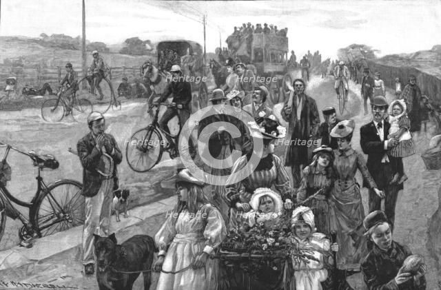 'On Pleasure Bent'- A Bank Holiday Roadside Scene', 1890. Creator: William Hatherell.