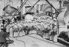 On "Red Cross", 1914 Sept. Creator: Bain News Service