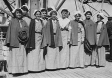 On "Red Cross", Sept 1914. Creator: Bain News Service