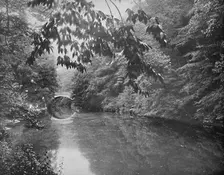On Wissahickon Creek, Fairmount Park, Philadelphia c1897. Creator: Unknown