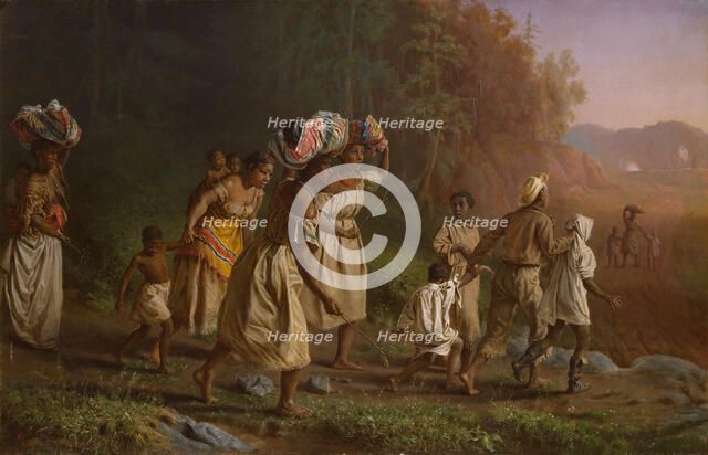 On to Liberty, 1867. Creator: Theodor Kaufmann.