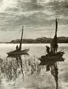On Tokyo Bay 1910. Creator: Herbert Ponting