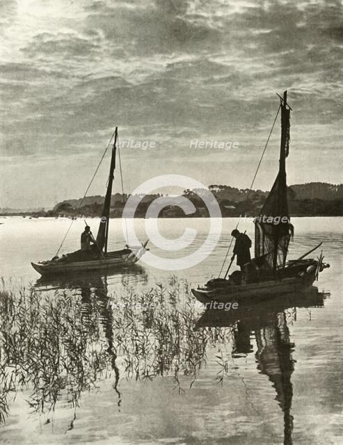 'On Tokyo Bay', 1910. Creator: Herbert Ponting.