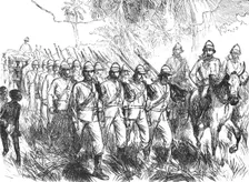 On the march from Elmina c1880