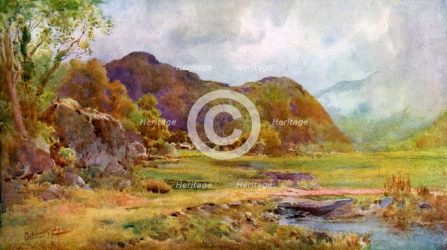 'On the Marsh near Lodore, Cumberland', 1924-1926. Artist: Cuthbert Rigby