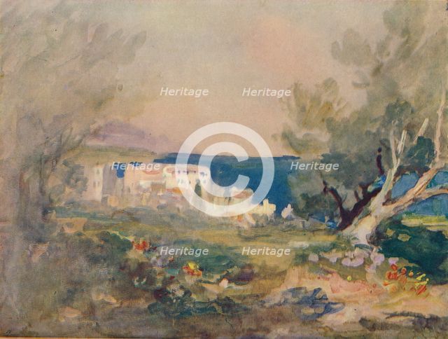 'On the Mediterranean Coast', c1880, (1905). Artist: Hercules Brabazon Brabazon.
