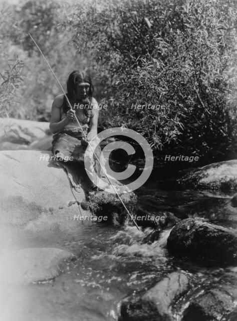 On the Merced-Southern Miwok, c1924. Creator: Edward Sheriff Curtis.