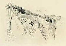 On the Mount of Olives, Where The Disciples Slept During the Agony in the Garden 1902. Creator: John Fulleylove