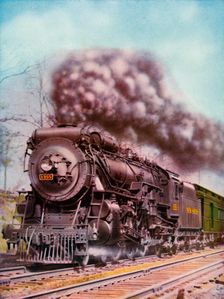 On the New York, New Haven, and Hartford Railroad 1935-36. Creator: Unknown