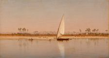 On the Nile, 1872. Creator: Sanford Robinson Gifford