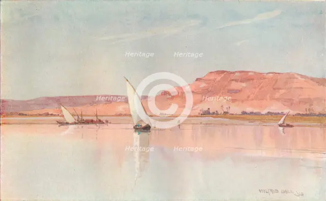 'On The Nile', c1900. Artist: Wilfrid Williams Ball.