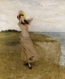 On the North Foreland, 1890. Creator: William Quiller Orchardson