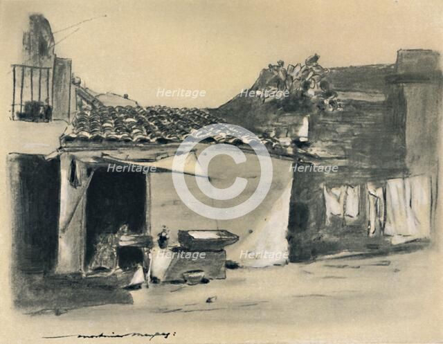 'On the Outskirts of Palermo', 1903. Artist: Mortimer L Menpes.