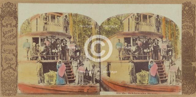 On the Ocklawaha River, 1865-1875. Creator: Unknown.