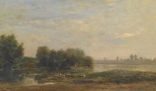 On the Oise, 1863. Creator: Charles Francois Daubigny