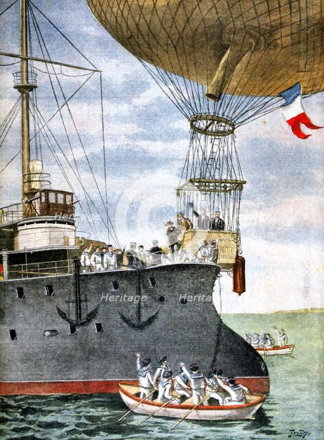 'On the Open Sea', 1901. Artist: Unknown