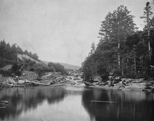 On the Ammonoosuc River, White Mountains, New Hampshire c1897. Creator: Unknown