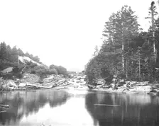 On the Ammonoosuc River, White Mountains, New Hampshire, USA, c1900. Creator: Unknown
