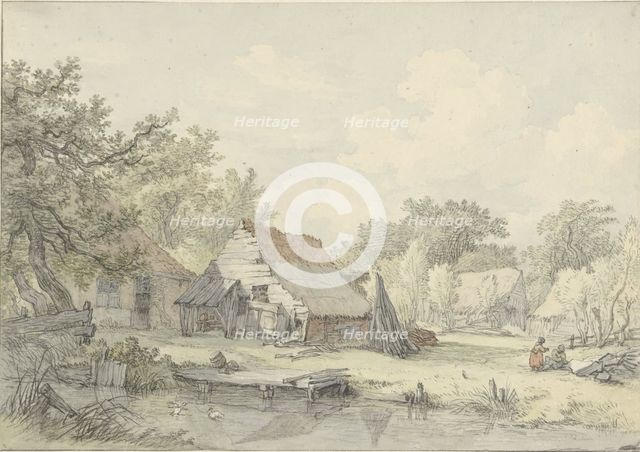 On the Amstelveen road, 1776-1822. Creator: Jan Hulswit.