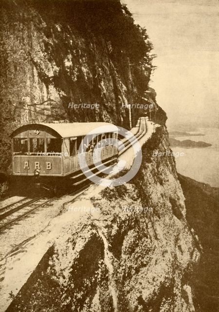 'On the Arth-Rigi Railway', 1930. Creator: A.G Werthi.