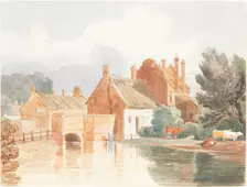 On the Bure, near Aylsham, Norfolk. Creator: James Bulwer