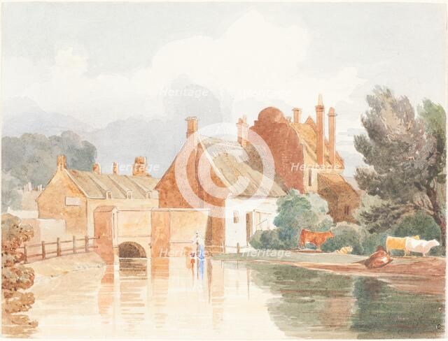 On the Bure, near Aylsham, Norfolk. Creator: James Bulwer.