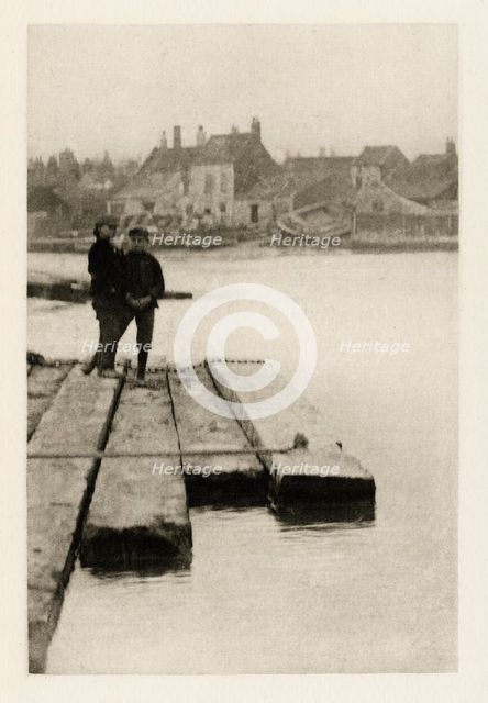 On the Baulks, 1887. Creators: Peter Henry Emerson, Walter L. Colls.
