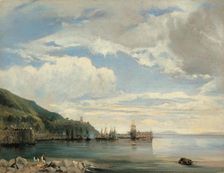 On the Bay of Naples, c. 1830. Creator: Léon-François-Antoine Fleury