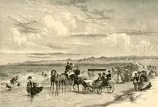 On the Beach 1872. Creator: James H. Richardson