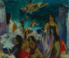On the Beach, 1923. Creator: Eemu Myntti