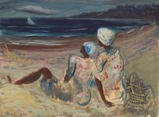 On the Beach, ca.1935 - 1943. Creator: Victor Laredo