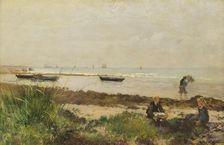 On the Beach. Creator: Alfred Wahlberg