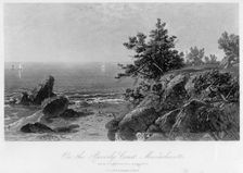 On the Beverly Coast, Massachusetts, 19th century.Artist: John Frederick Kensett