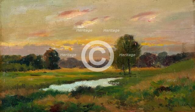 On The Brandywine, before 1912. Creator: Alexander Theobald van Laer.
