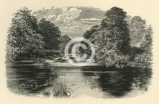'On the Brathay', c1890.  Creator: Unknown.