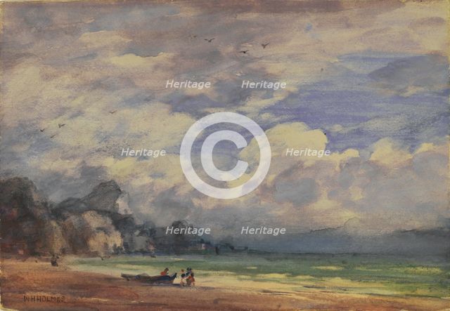 On the California Coast, n.d. Creator: William Henry Holmes.