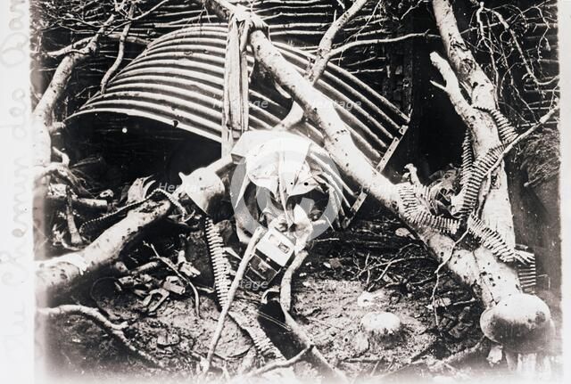 On the Chemin des Dames, northern France, c1914-c1918. Artist: Unknown.