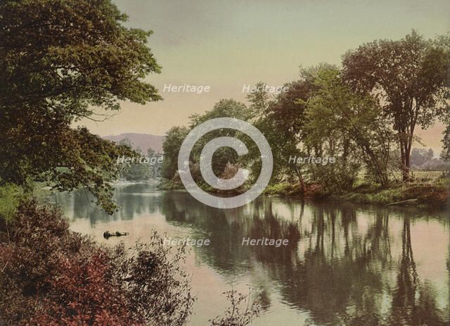 On the Chenango River, ca 1900. Creator: Unknown.