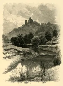On the Churnet, near Alton Towers 1898. Creator: Unknown