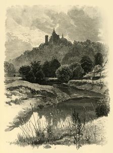 On the Churnet, near Alton Towers 1898. Creator: Unknown