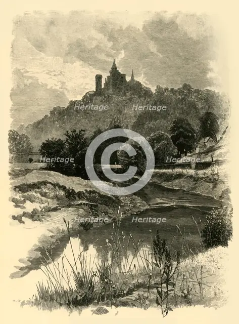 'On the Churnet, near Alton Towers', 1898. Creator: Unknown.