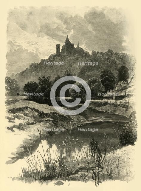 'On the Churnet, near Alton Towers', 1898. Creator: Unknown.