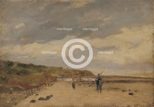On the Coast, 1870-1890. Creator: Antonin Chittussi.